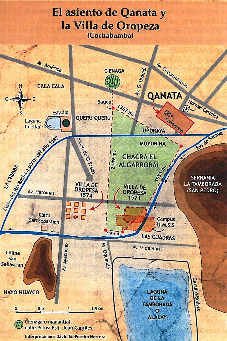Dos momentos y dos lugares en la fundación de Cochabamba  Imagen 1